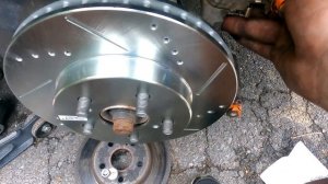 2016 Toyota Prius Front Brake Replacement