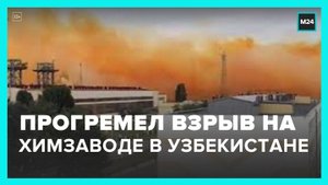 Взрыв на химзаводе по производству азотных удобрений прогремел в Узбекистане - Москва 24