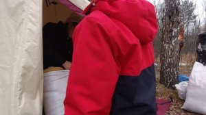 Закрытие сезона 2020.Проверяем новую зимнюю палатку снегирь 4т лонг.