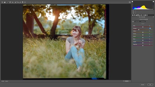 Обработка портрета в фотошопе. Цветокоррекция фотографии в Photoshop CC смотреть онлайн