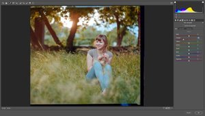 Обработка портрета в фотошопе.  Цветокоррекция фотографии в Photoshop CC