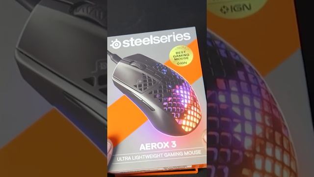 Королевская Сборка. SteelSeries Подарили тебе крутую мышку AEROX 3