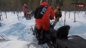 Карелия, январь 2022г.  Клубная поездка на снегоходах.