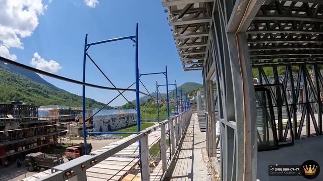 Круглогодичный отдых в горах Красной Поляны АК "Сан Пик (Sun Peak)" смотреть онлайн