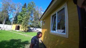 Каркасная баня 6 на 4 под ключ!