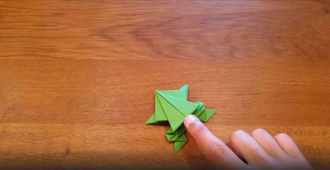 Оригами - Лягушка