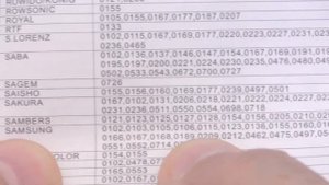 Как настроить пульт под любой телевизор