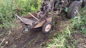 Транспортерная картофелекопалка к минитрактору.