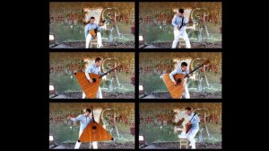 AC/DC Thunderstruck на трёх балалайках (cover AC/DC Thunderstruck on three balalaikas)