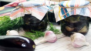 Баклажаны жареные с чесноком и зеленью на зиму. Рецепт баклажанов с чесноком на зиму