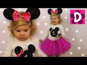 ✿ Костюм МИННИ МАУС Новогодний Марафон от Диана Шоу Kids Costume Runway Show Minnie Mouse Diana Show