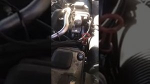 Подсос воздуха дроселя  M62 b44 tu