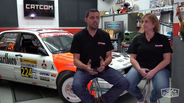 CATCOM Racing & Mitsubishi Galant VR4 | RetroRacing.es смотреть онлайн