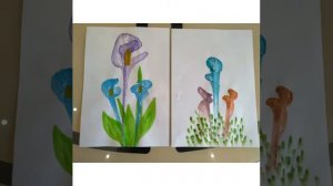 Нетрадиционная техника рисования "Ниткография"