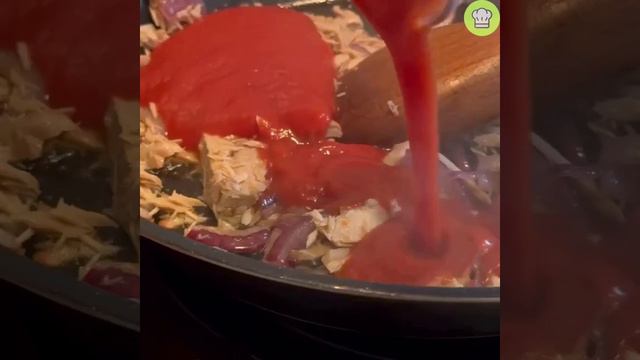 Паста с тунцом, карамелизированным луком и базиликом#вкусныерецепты #food #диета #eda
 #пп #красота