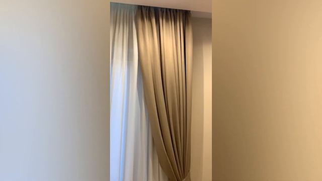 Дизайн и пошив штор. Кабинет. Квартира на Крестовском острове. смотреть онлайн