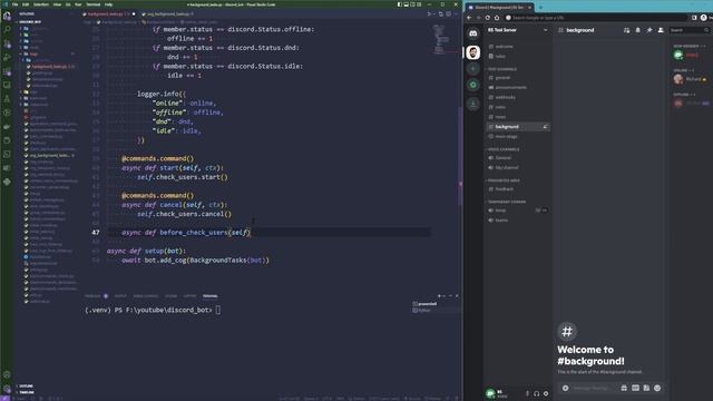 Don't do this: Spying on your discord users with background tasks and discordpy