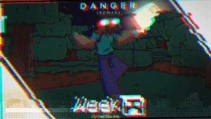 Danger (Remix) - Friday Night Funkin': VS. Herobrine Mod