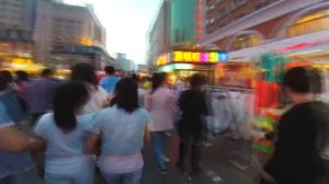 Муданьцзянь. Прогулки по ночному городу. Mudanjiang (часть 1) 1080p