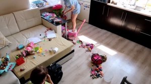 Мотивация на уборку?♀️убираю бардак↗️как  делаю уборку и не устаю? убирай со мной весь дом