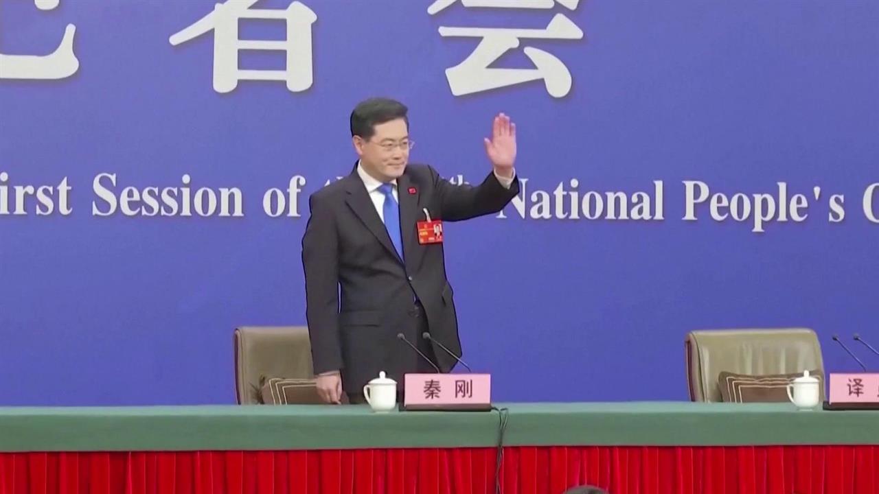 МИД Китая Цинь Ган провел первую большую пресс-конференцию после вступления в должность.