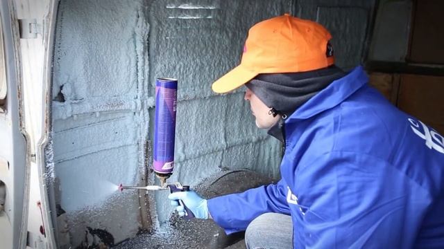 Полиуретановый напыляемый утеплитель TEPLIS смотреть онлайн