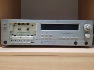 Магнитофон кассетный электроника МП 204-СССР-1987-год