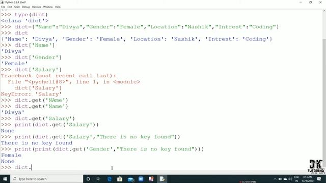 Core data type (DICTIONARY) | Dictionary methods |  Merging | Introduction to python