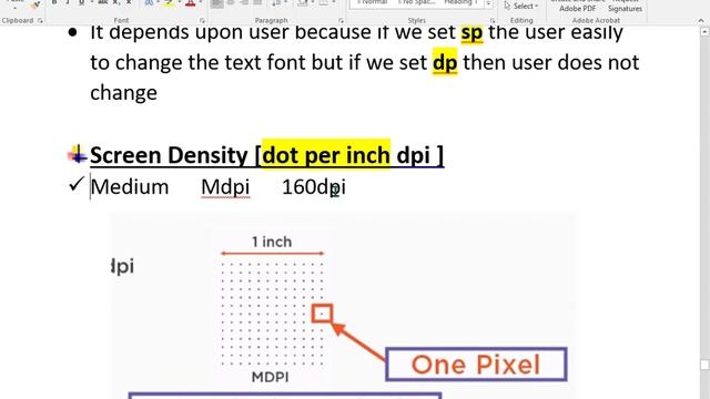 What is Screen Size & Resolution in android Studio-Screen layout for different devices-dp-sp-px-dpi