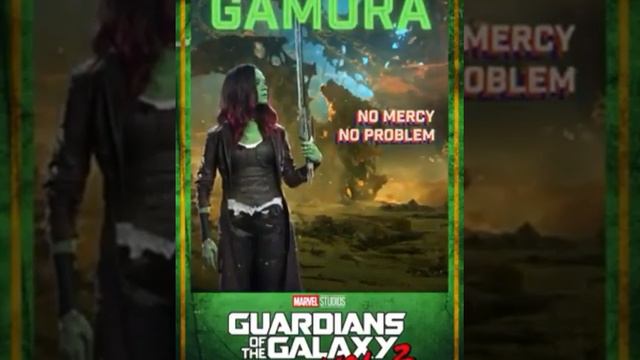 Marvel's Guardians Of The Galaxy Vol. 2 Gamora Zoe Saldana