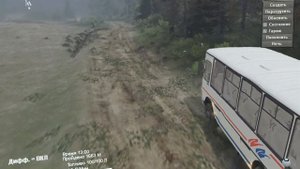 SpinTires проверка пазика на проходимость :)