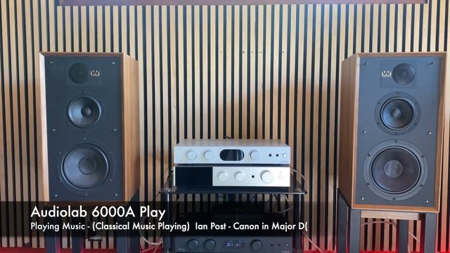 Wharfedale Linton 85th Amplifier Test (Audiolab 6000A, 7000A, 9000A) - Part 2