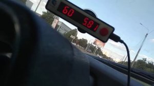 Москвич 2140SL, разгон до100