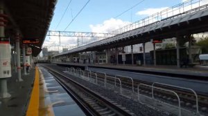 Москва 120 станция МЦК Хорошёво лето вечер