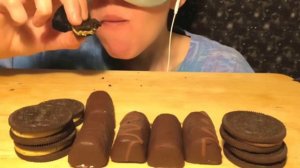 ASMR OREO JAVA CHIP, OREO NUTELLA, DOVE ICE CREAM BARS.