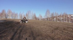 Весенние покатушки на Honda ax-1