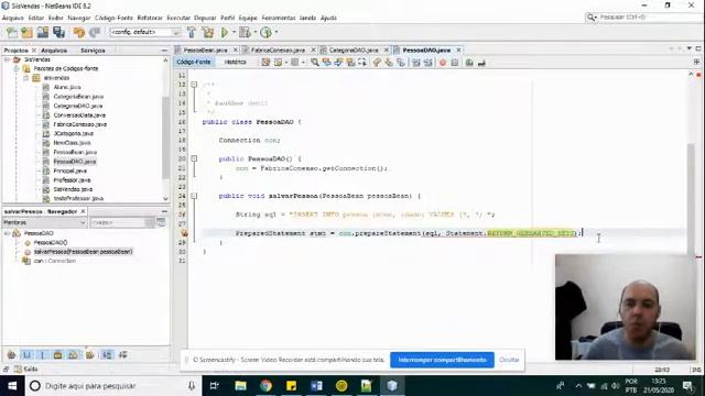 Java - utilização de JavaBean e DAO - Parte 3 смотреть онлайн