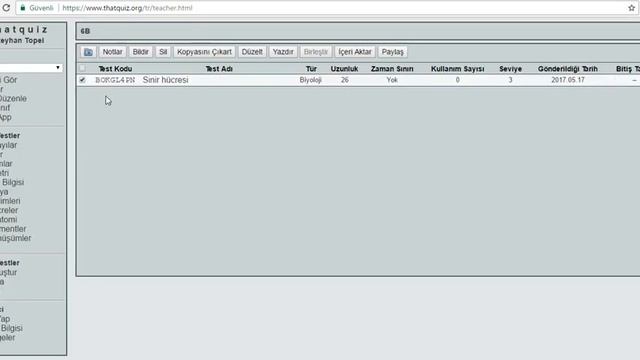 ThatQuiz Kullanımı смотреть онлайн