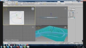 Дорожка по неровной поверхности в 3D Max. Проект Ильи Изотова