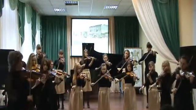 Ансамбль старших классов Шукайло В старинном стиле.wmv смотреть онлайн