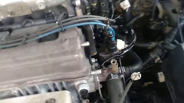 Замена заглушки трамблёра Toyota Vista sv41. Откуда масло под ГБЦ смотреть онлайн