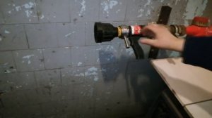 Устрание течи  РСКУ-50 "ЭФЭР" в закрытом положении