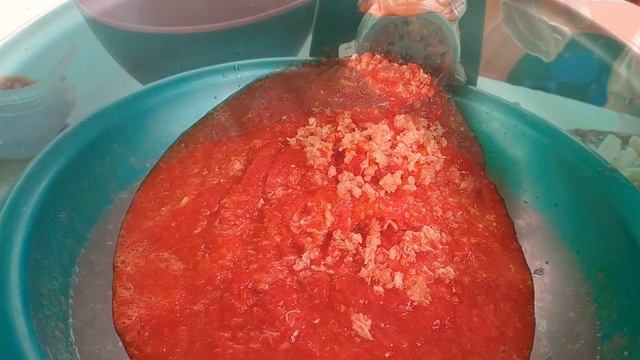 СВЕЖАЯ АДЖИКА С ХРЕНОМ!Без уксуса и сахара.