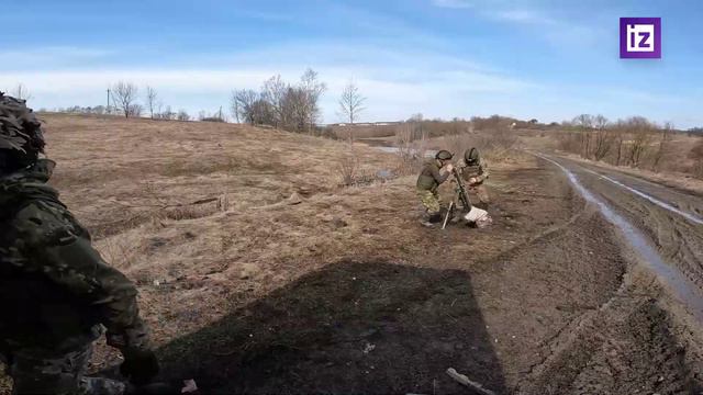 Минометчики группировки войск "Запад" уничтожили замаскированные позиции боевиков ВСУ