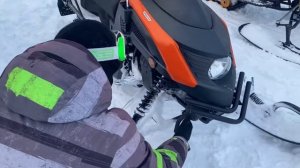 Отзыв и Сравнение снегоходов PROMAX 210 snowpro и Dingo t150