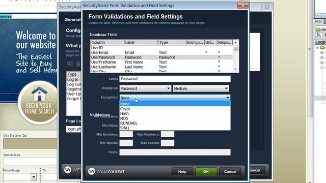 Creating a forgot password utility using SecurityAssist 2