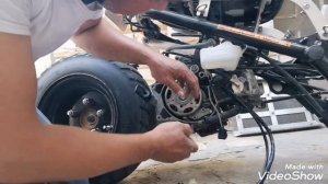 Honda zoomer install stator