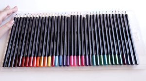 Обзор на карандаши из магазина "Фикс Прайс" (премиум качество, 36 цветов)