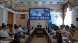 Прямая трансляция заседания штаба по комплексному развитию Ульяновской области 17 июня 2024 года