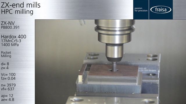 Machining Hardox 400 with ZX Tools смотреть онлайн